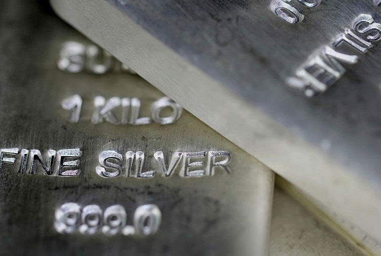 one kilo fine silver bar