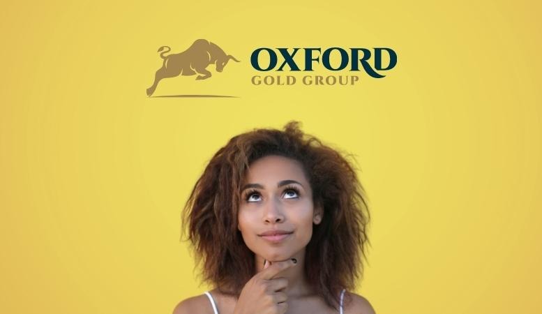 girl thinking of investing in oxford gold group precious metals