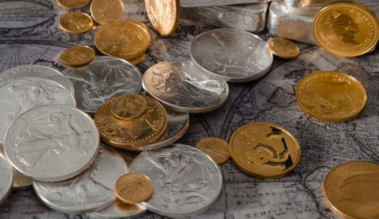 bullion coins and numismatic coins map featured image