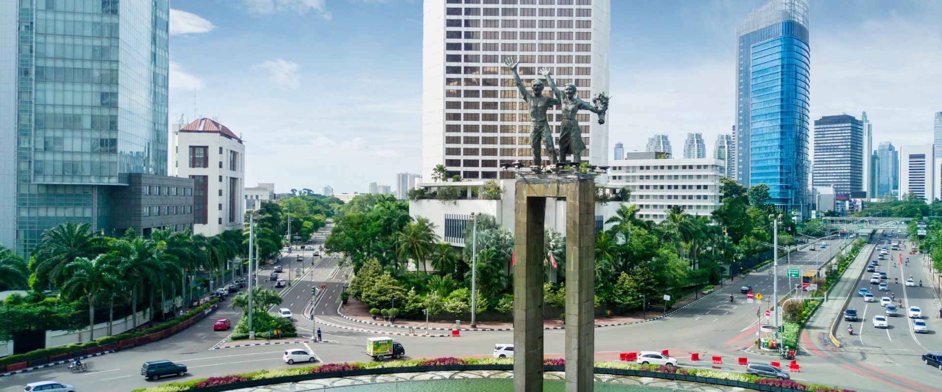 welcome monument in jakarta